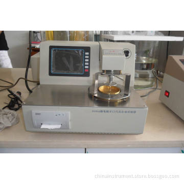 Gd-3536A Automated Cleveland Open Cup Coc Flash Point Tester